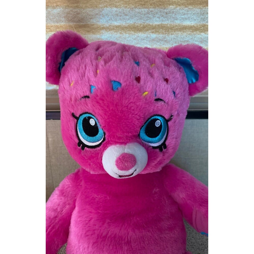 Build a Bear Shopkins 18 inches D’Lish Donut D Lush Pink Sprinkles - Picture 2 of 8